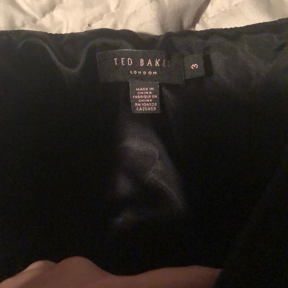 Ted Baker strapless little black dress😍 - Picture 3 of 4